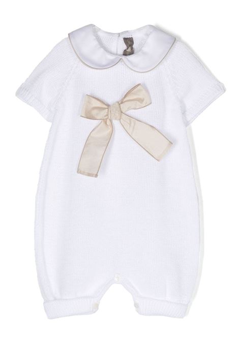 Tutina con fiocco LITTLE BEAR | 6001BIANCO/CORDA
